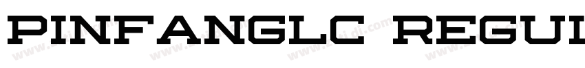 pinfangLC regular字体转换 pinfangLC regular字体转换